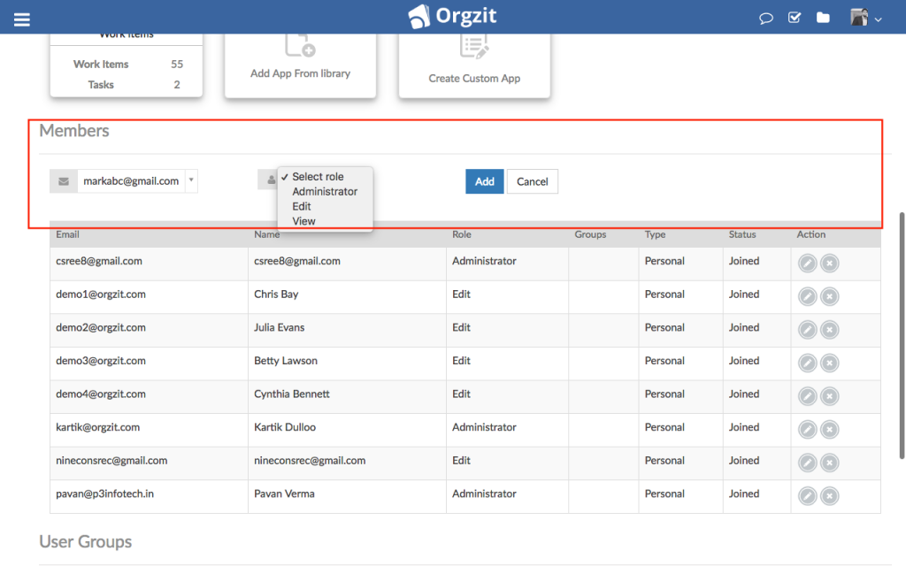 Orgzit_securtiy levels