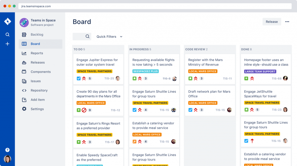 Technical Project and Scrum Management with Jira