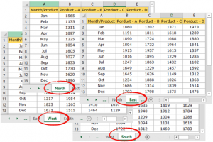 no data linking in excel